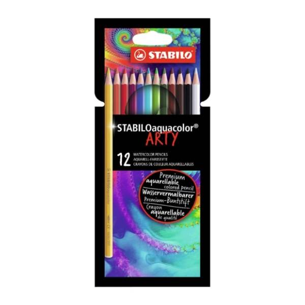 Drvene boje STABILO acquacolor arty 12kom