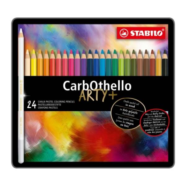 Drvene boje za umetnike STABILO carbothello arty 24kom