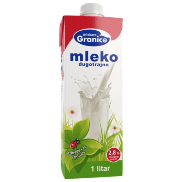 Dugotrajno mleko  2,8%mm GRANICE 1l