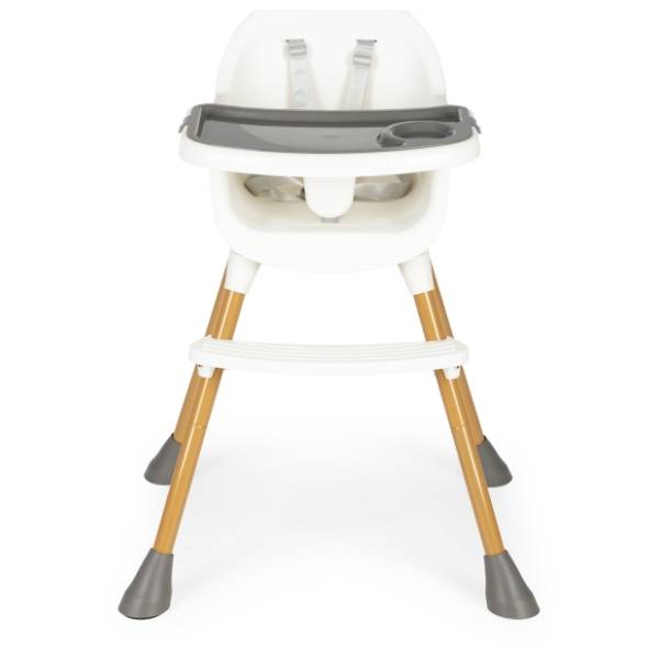 ECO TOYS stolica za hranjenje Baby white