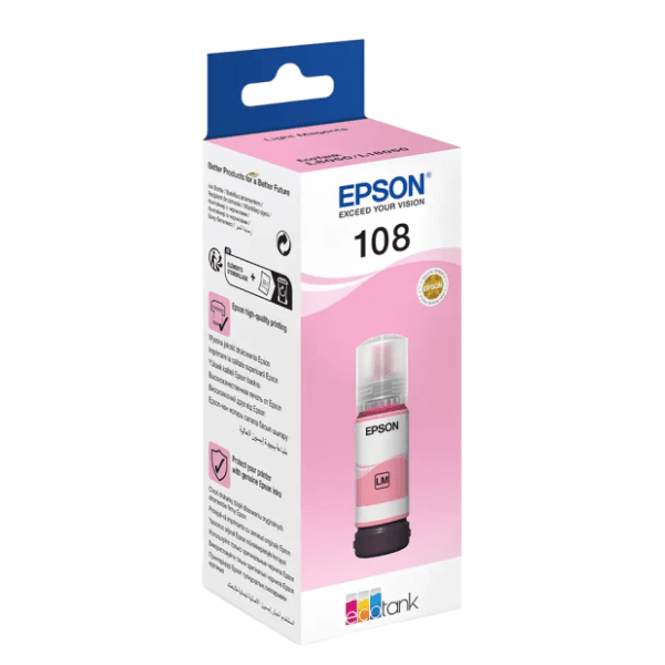 EPSON 108 Light magenta mastilo