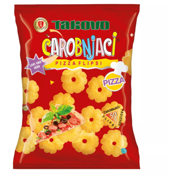 Flips SWISSLION Čarobnjaci pizza 50g