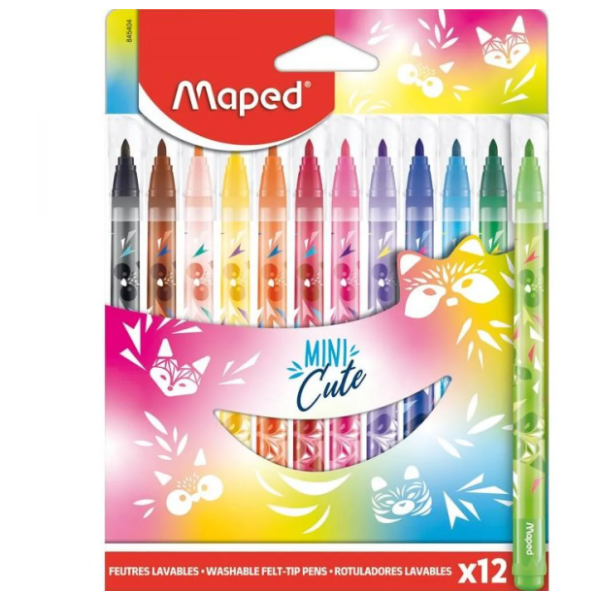 Flomasteri MAPED minis 12kom