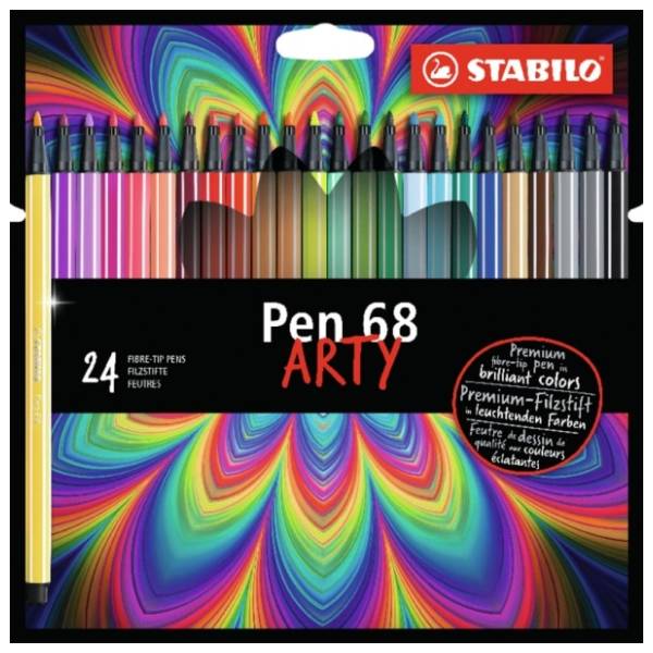 Flomasteri STABILO pen 68 arty 24kom
