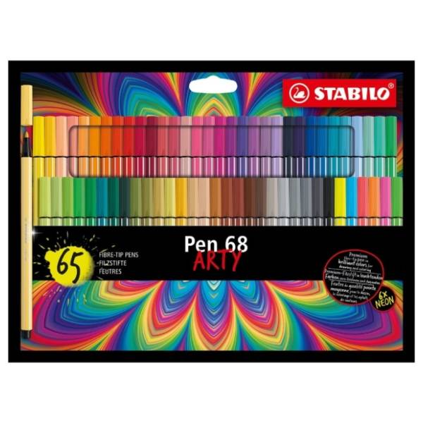 Flomasteri STABILO pen 68 arty 65kom