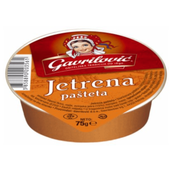 Pašteta GAVRILOVIĆ jetrena 75g