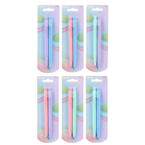 Gel olovka SPIRIT happy colors pastel 2kom