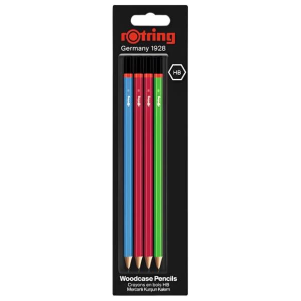 Grafitna olovka ROTRING classic HB 4kom