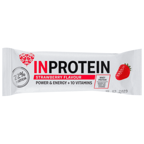 INPROTEIN proteinski bar jagoda 40g