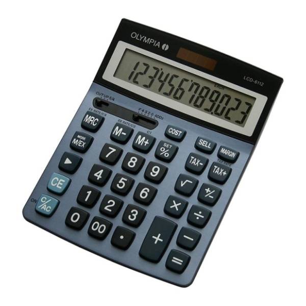 OLYMPIA kalkulator LCD 6112