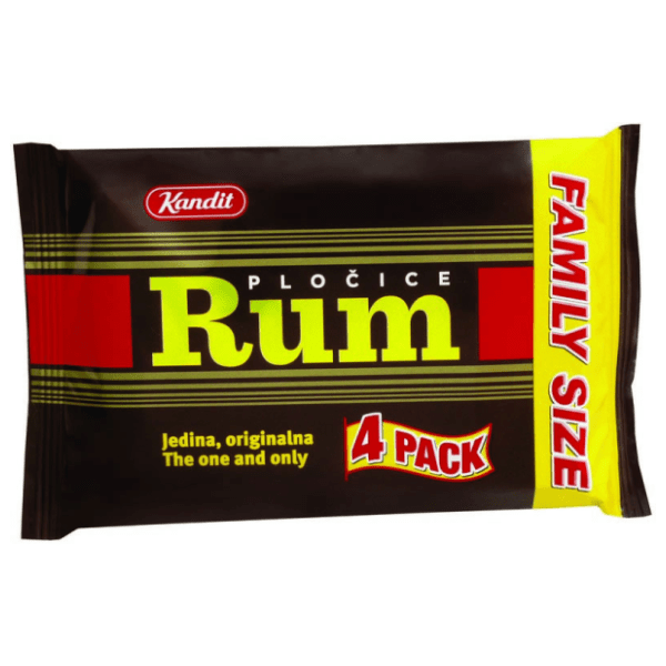 KANDIT rum pločice 4x45g