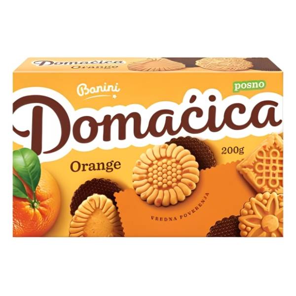 Keks BANINI Domaćica orange 200g