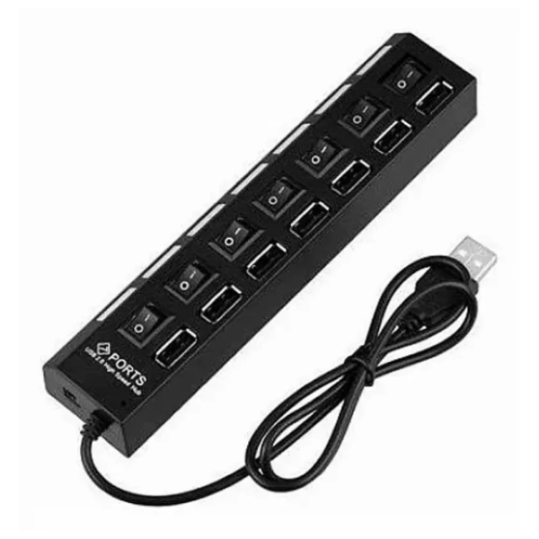 KETTZ USB Hub 7-in-1 USB 2.0 (KT-071B)