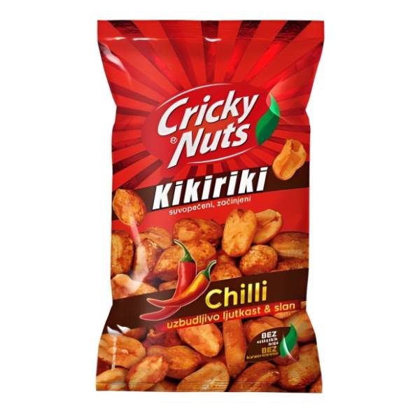 Kikiriki CRICKY chili 150g