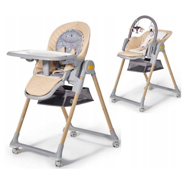 KINDERKRAFT hranilica za bebe 2u1 Lastree wood