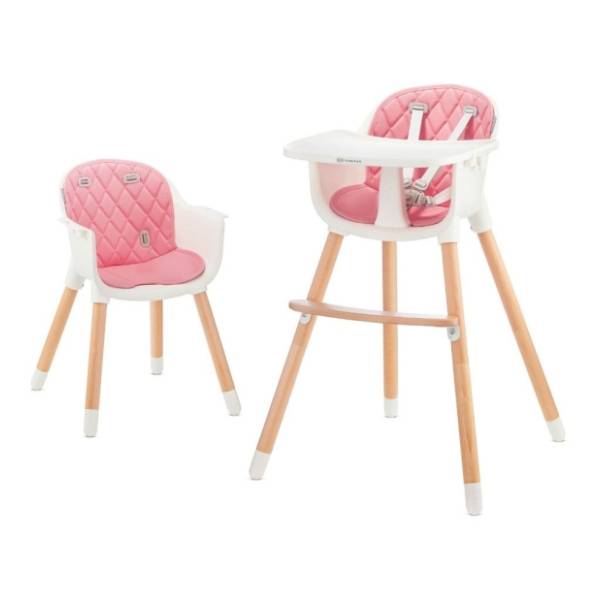 KINDERKRAFT hranilica za bebe 2u1 Sienna pink