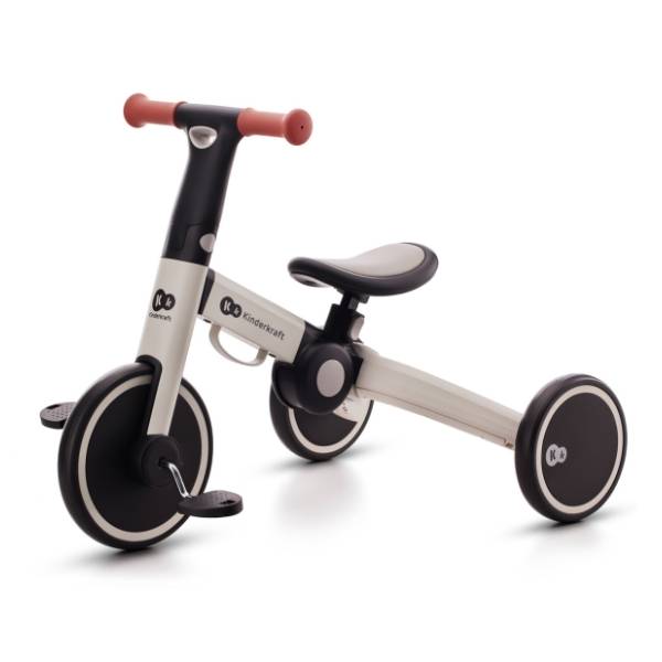 KINDERKRAFT tricikl za decu 4Trike crno-beli