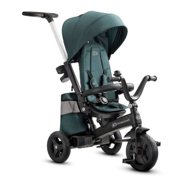KINDERKRAFT tricikl za decu Easytwist 2u1 midnight green