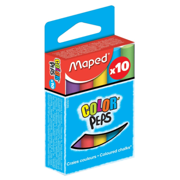 Kreda u boji MAPED 10kom