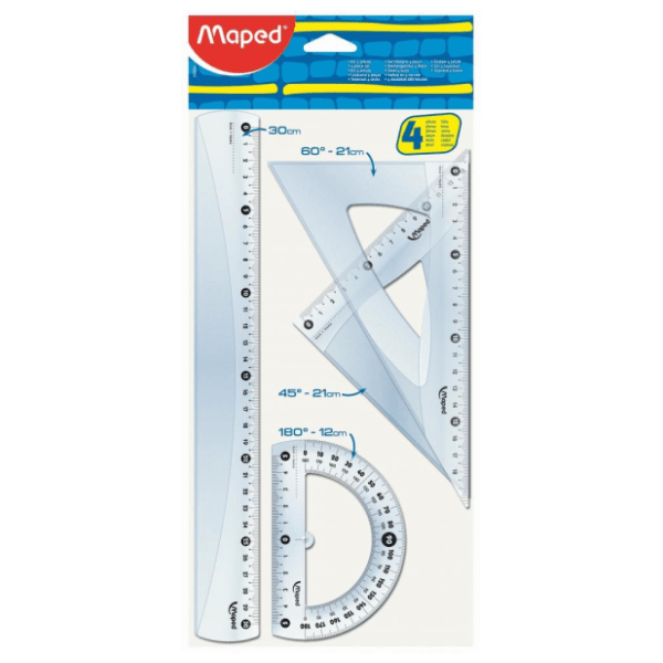 Lenjiri set MAPED Start 30cm 1kom