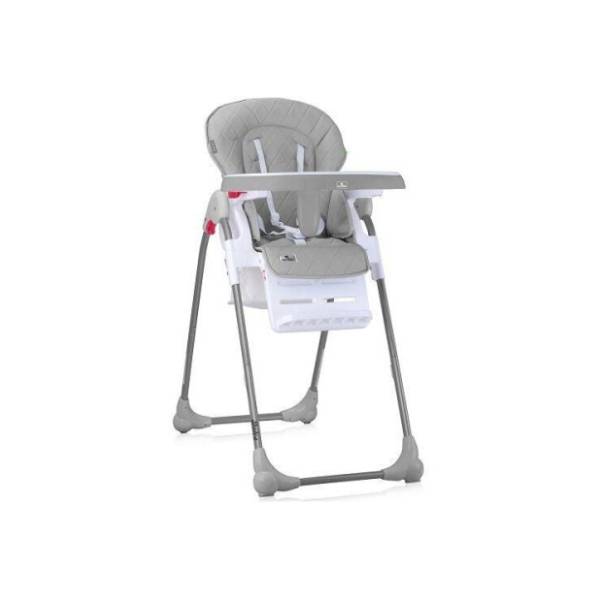 LORELLI BERTONI hranilica za bebe Dulce cool grey leather