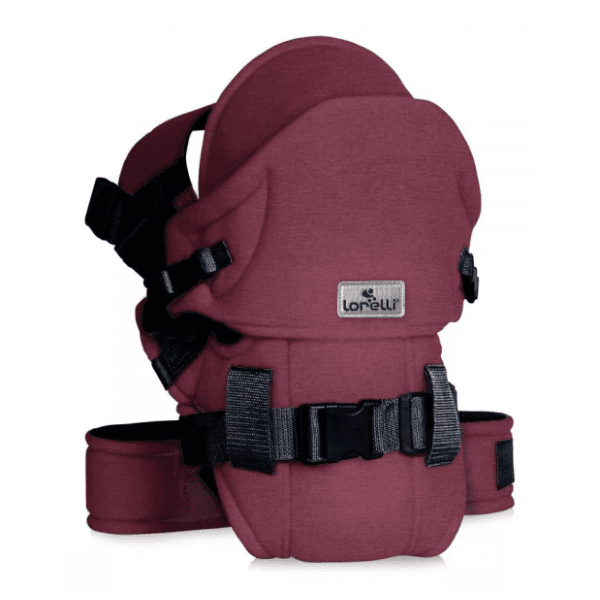 LORELLI BERTONI kengur nosiljka za bebe Weekend Luxe crvena