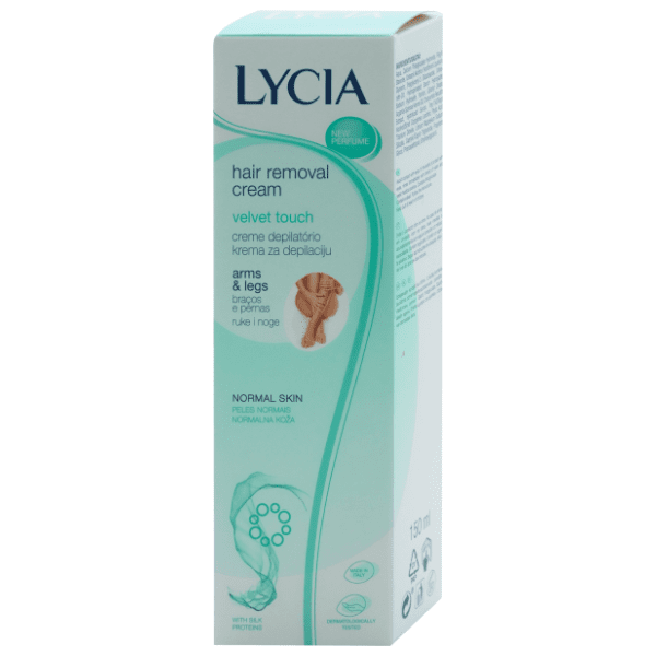 LYCIA velvet touch krema za depilaciju ruku i nogu 150ml