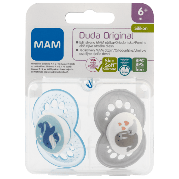 MAM duda Original (6m+) 2kom