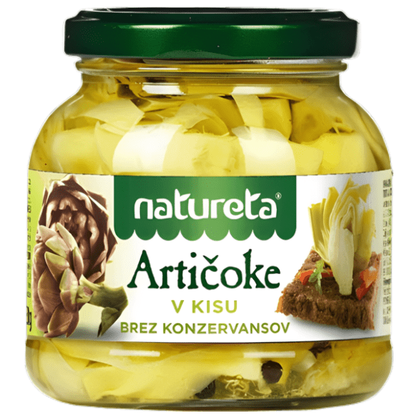 NATURETA artičoke u sirćetu 290g