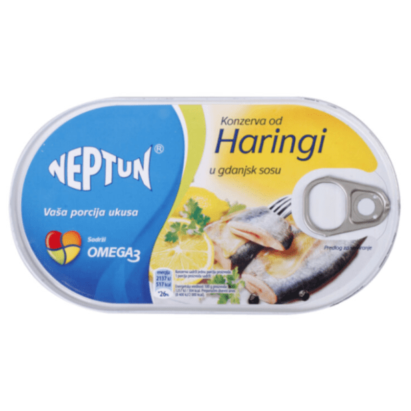 NEPTUN  haringa u ulju 170g