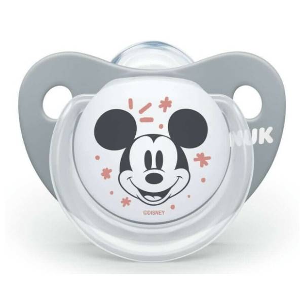 NUK varalica Mickey Mouse (6-18m) siva