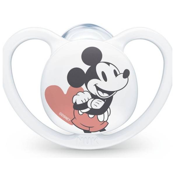 NUK varalica Mickey Space (0-6m) bela