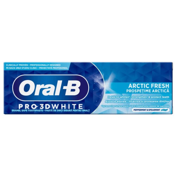 Pasta za zube ORAL B pro 3D white arcticfresh 75ml