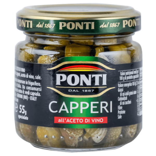 Kapar u vinskom sirćetu PONTI 95g