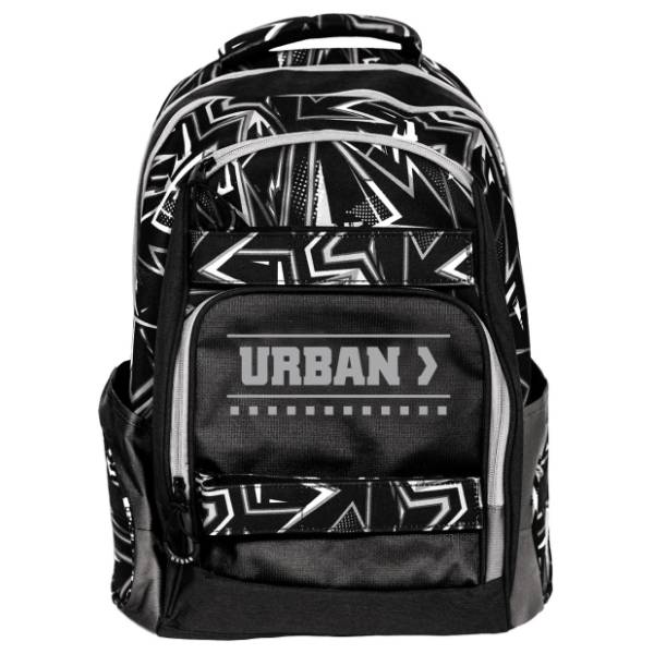 Ranac za školu anatomski S-COOL Urban black lines