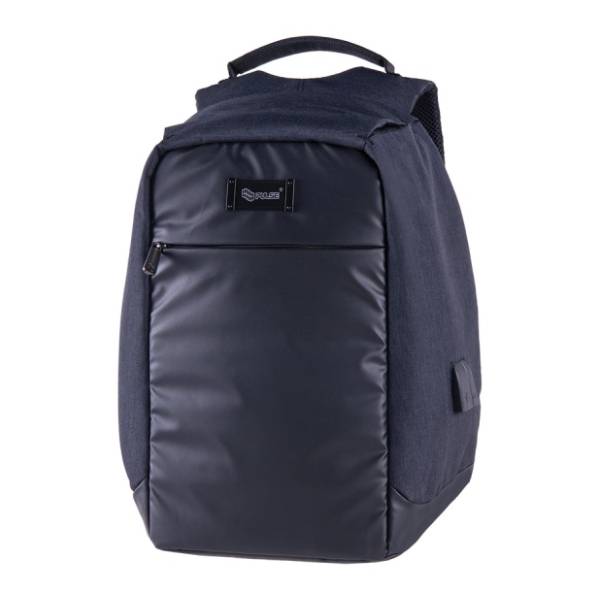 Ranac za školu PULSE Anti-Theft maze dark gray