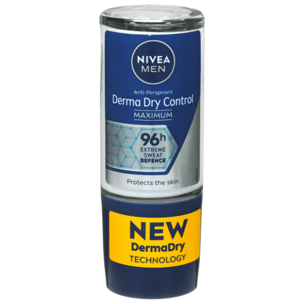 Roll-on NIVEA Men derma dry control maximum 50ml