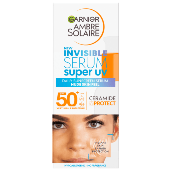 GARNIER Ambre solaire invisible serum za lice SPF50+ 30ml