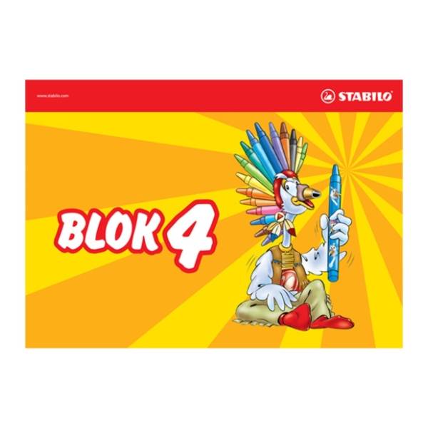 STABILO blok za crtanje br. 4