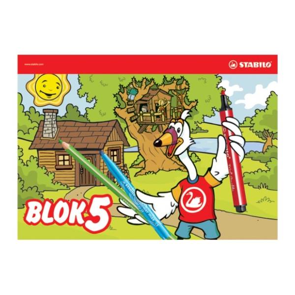 STABILO blok za crtanje br. 5
