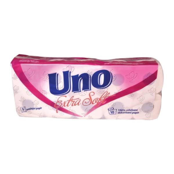 Toalet papir UNO extra soft 3sloja 10kom