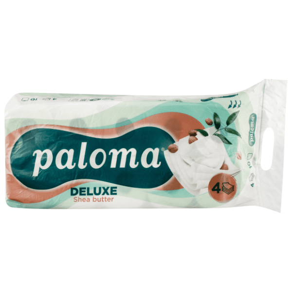Toalet papir PALOMA deluxe shea butter 4sloja 10kom