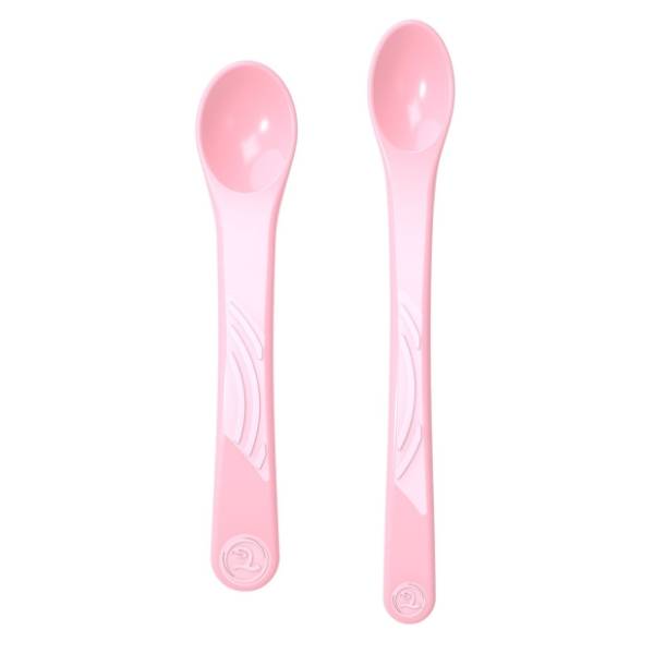 TWISTSHAKE Set kašika za hranjenje beba 2kom pastel pink