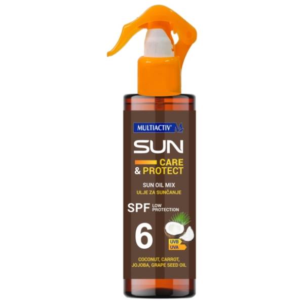 Ulje za sunčanje MULTIACTIV Care & protect SPF6 200ml	