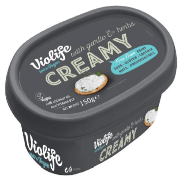 VIOLIFE biljni namaz beli luk i začini 150g