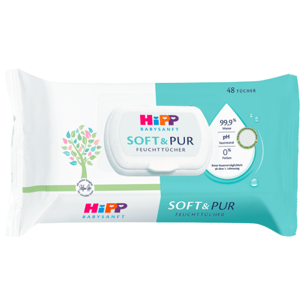 Vlažne maramice HIPP soft & pure 48kom