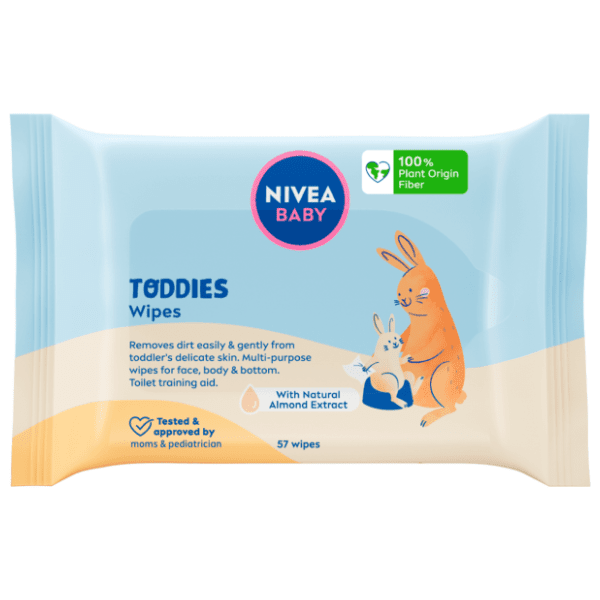 Vlažne maramice NIVEA Baby toddies 57kom