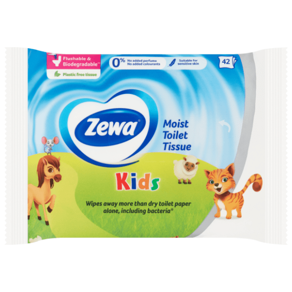 Vlažni toalet papir ZEWA kids 42kom