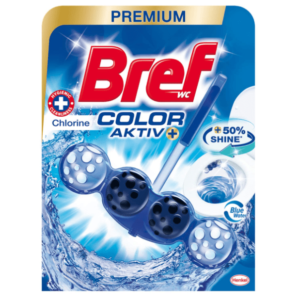 WC osveživač BREF color aktiv+ chlorine 50g