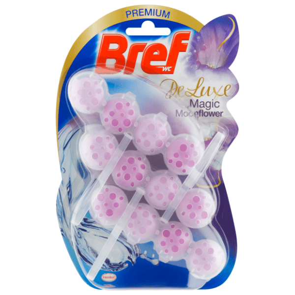 WC osveživač BREF de luxe magic moonflower 3x50g